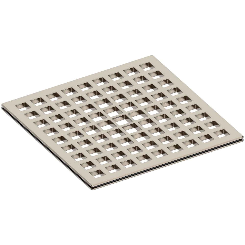 6" Square Shower Drain Grid