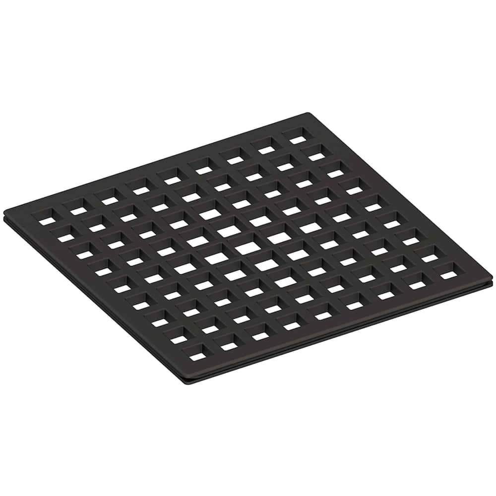 6" Square Shower Drain Grid