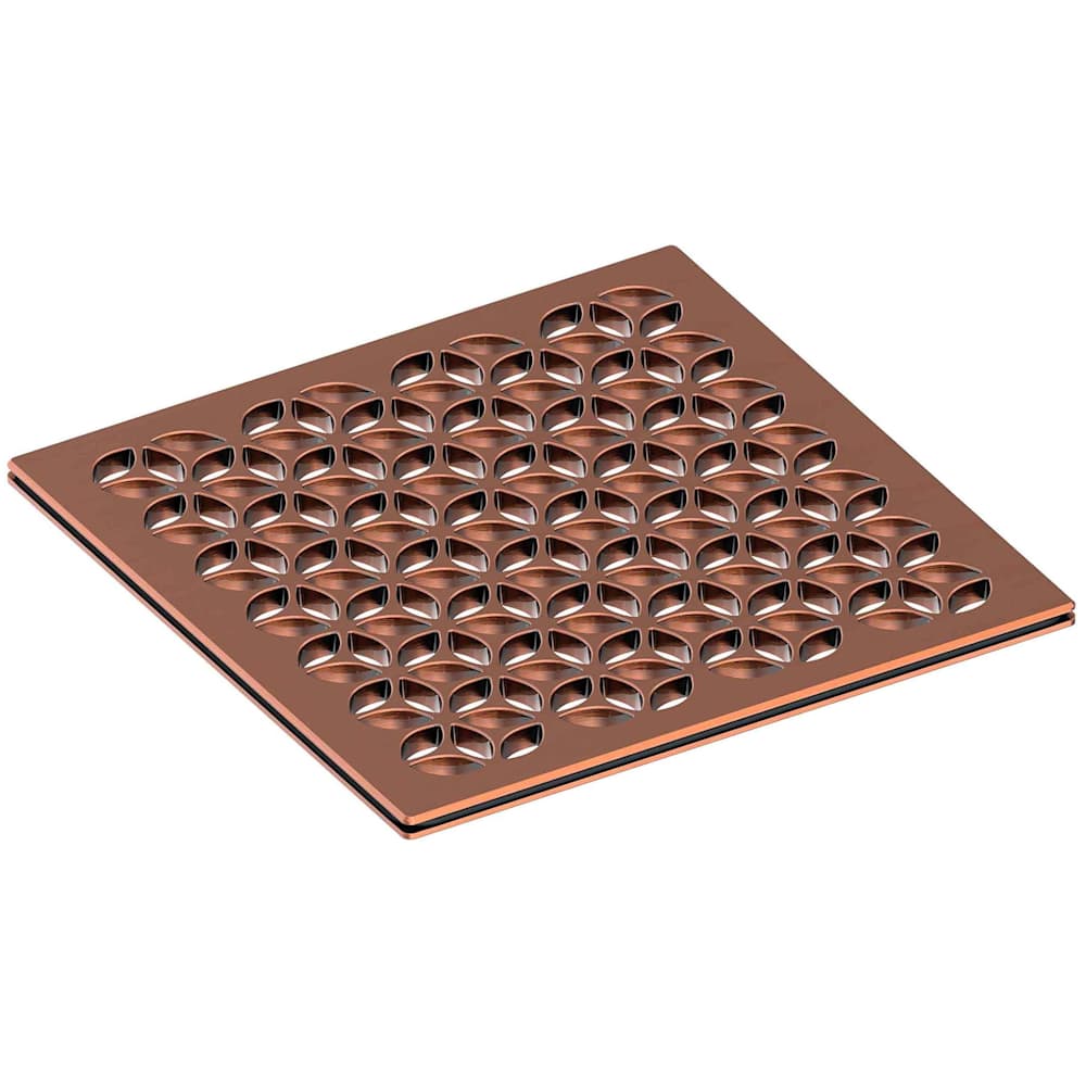 Decorative Drains 6" Square Shower Drain Grid