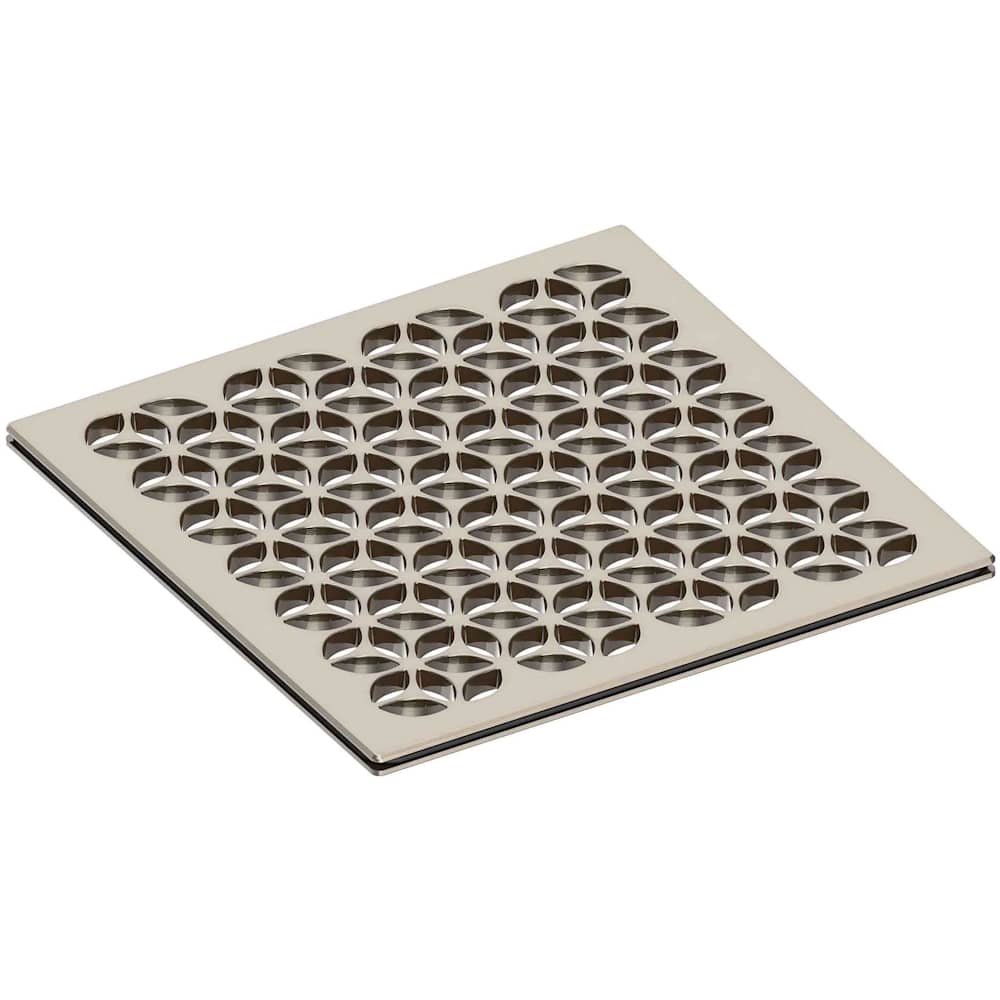 Decorative Drains 6" Square Shower Drain Grid