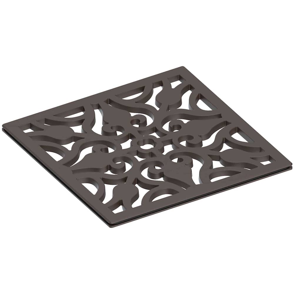 Decorative Drains 6" Square Shower Drain Grid