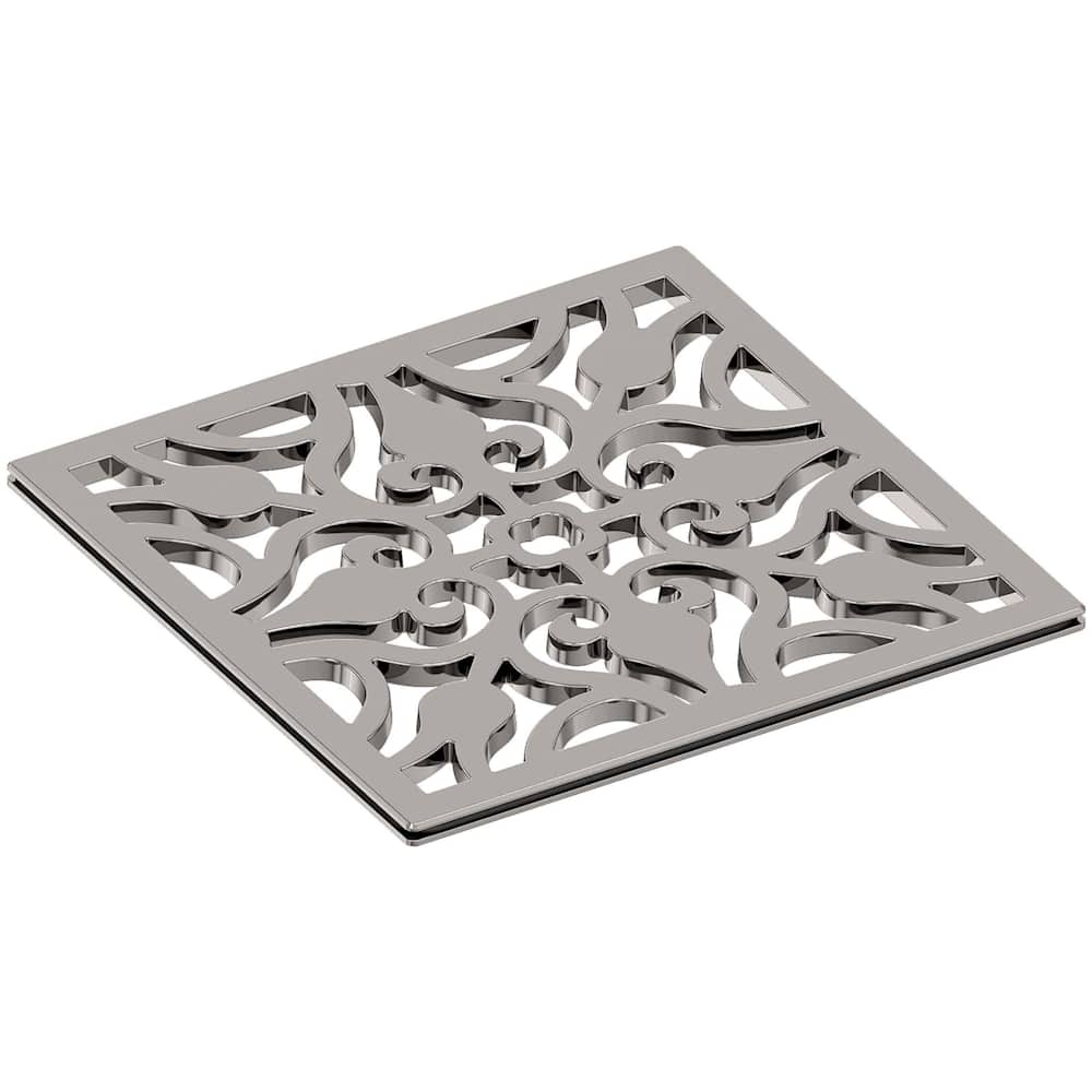 Decorative Drains 6" Square Shower Drain Grid