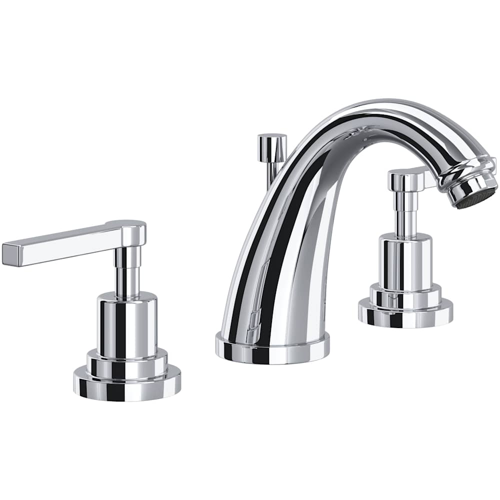 Lombardia 1.2 GPM Widespread Bathroom Faucet with Pop-Up Drain Assembly
