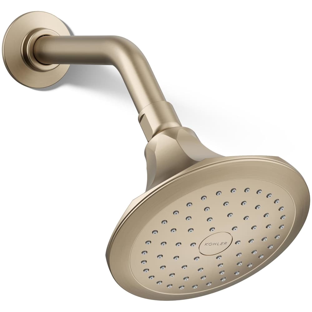 Memoirs 2.5 GPM Single Function Shower Head with Air-induction Technology
