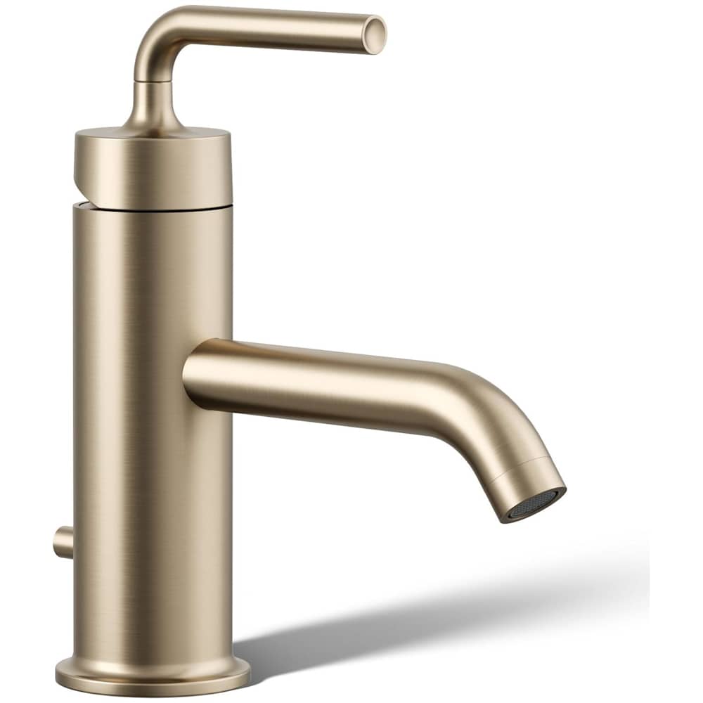 Purist 1.2 GPM Single Hole Bathroom Faucet with Pop-Up Drain Assembly
