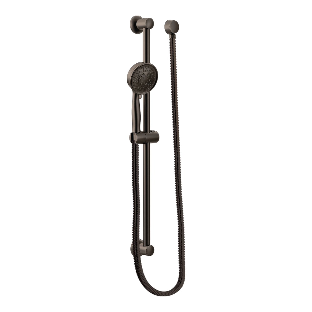 Moen 1.75 GPM Multi Function Hand Shower with Eco Performance and Slide Bar Oil Rubbed Bronze