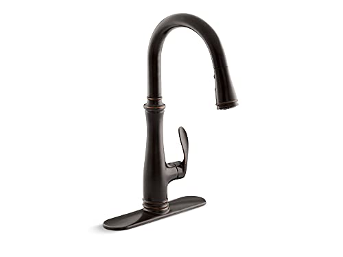 Kohler K-560-2BZ Bellera Pull-Down Kitchen Faucet, Oil-Rubbed Bronze