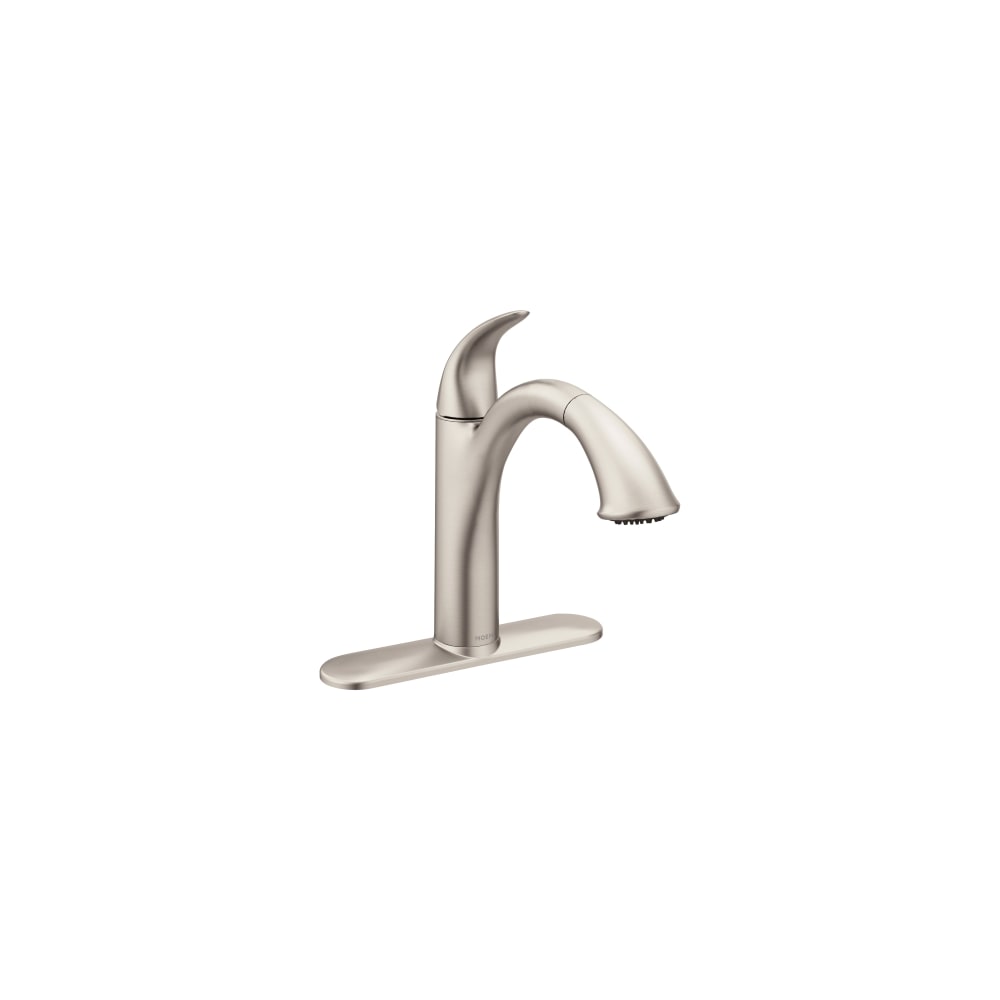 Moen Camerist Single Handle Kitchen Faucet with Pullout Spray Spot Resist Stainless