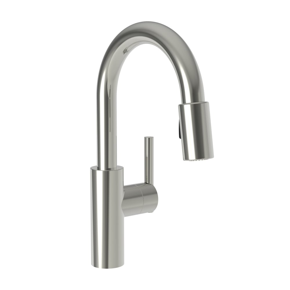 East Linear 1.8 GPM Single Hole Pull Down Bar Faucet