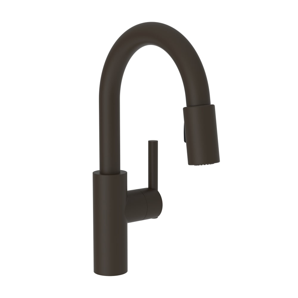 East Linear 1.8 GPM Single Hole Pull Down Bar Faucet