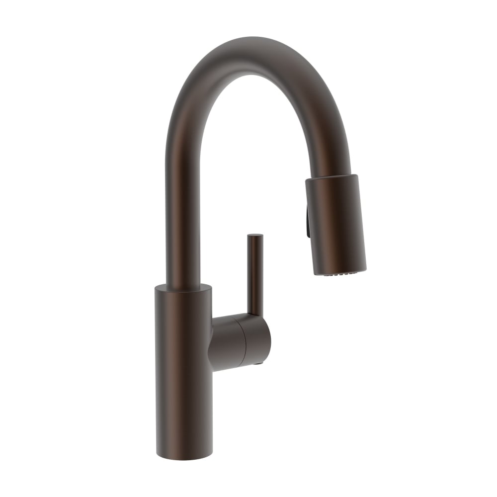 East Linear 1.8 GPM Single Hole Pull Down Bar Faucet