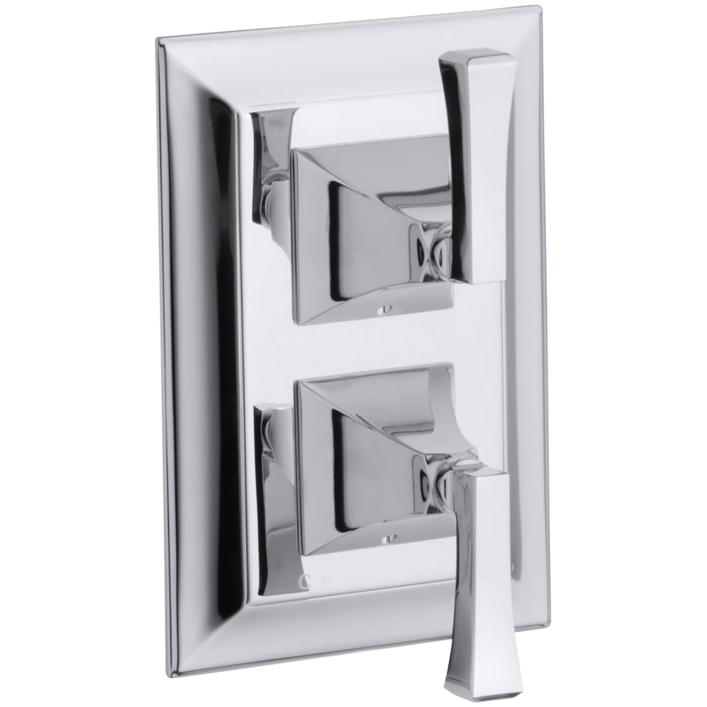 Memoirs Thermostatic Valve Trim with Double Metal Lever Handles