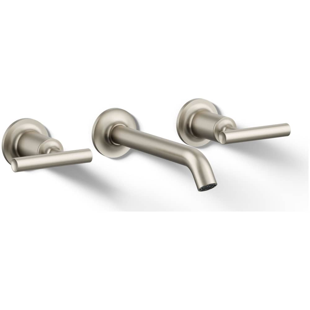 Purist 1.2 GPM Wall Mounted Widespread Bathroom Faucet