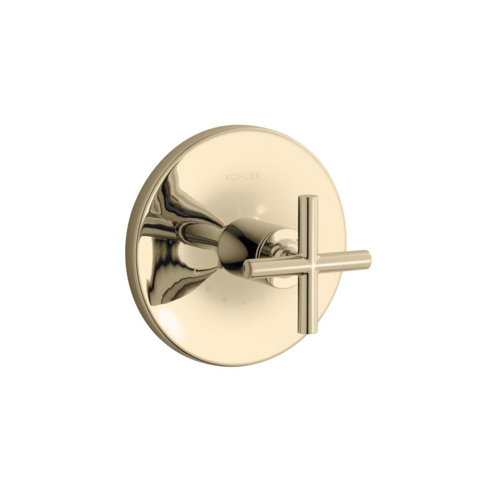 Purist Thermostatic Valve Trim Only with Single Cross Handle - Less Rough In