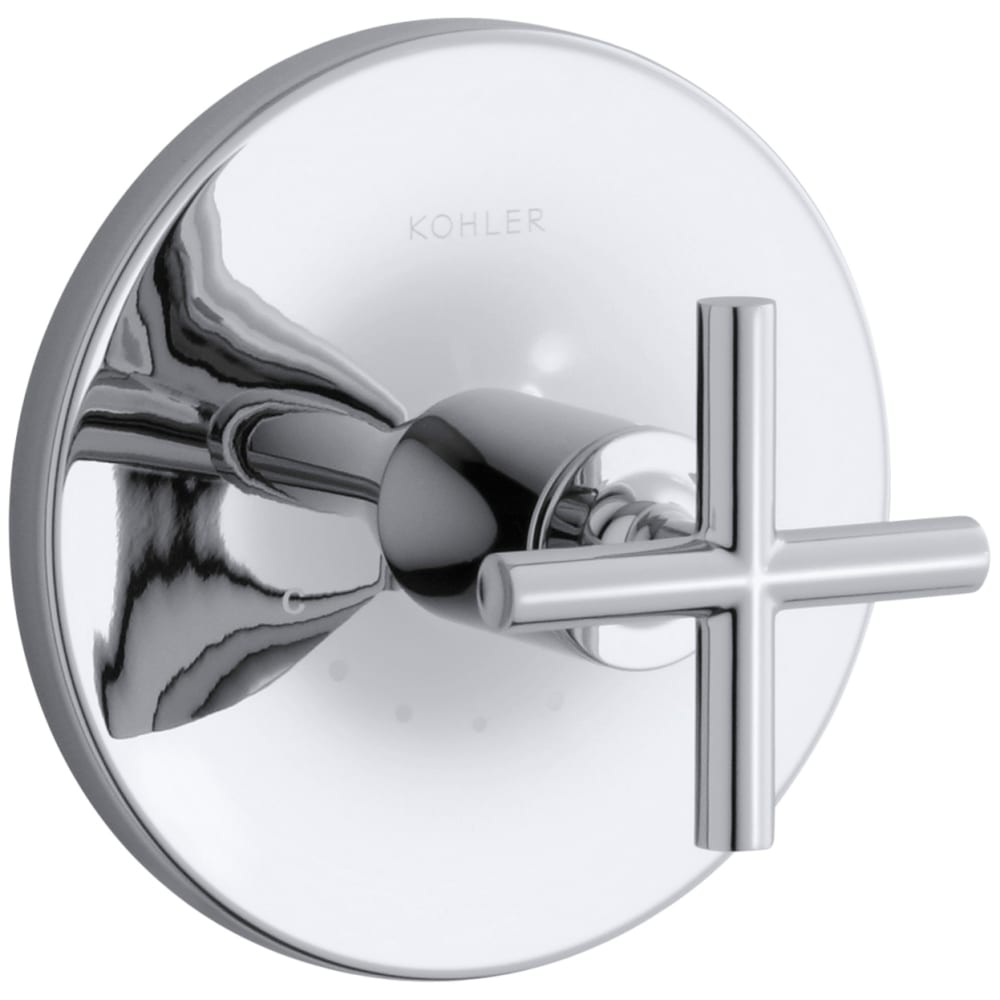 Purist Thermostatic Valve Trim Only with Single Cross Handle - Less Rough In