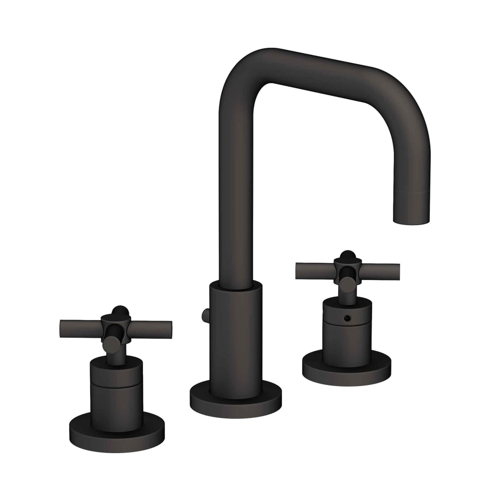 East Square 1.2 GPM Widespread Bathroom Faucet with Pop-Up Drain Assembly
