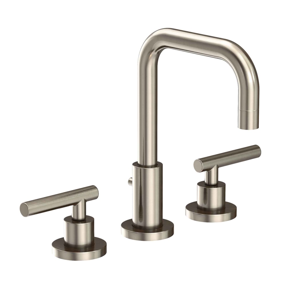 East Square 1.2 GPM Widespread Bathroom Faucet with Pop-Up Drain Assembly