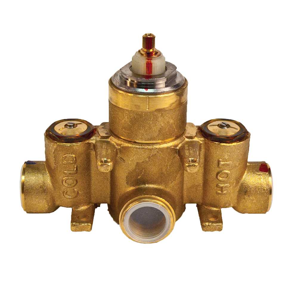 Tub and Shower Thermostatic Rough-In Valve with 3/4" NPT Outlet