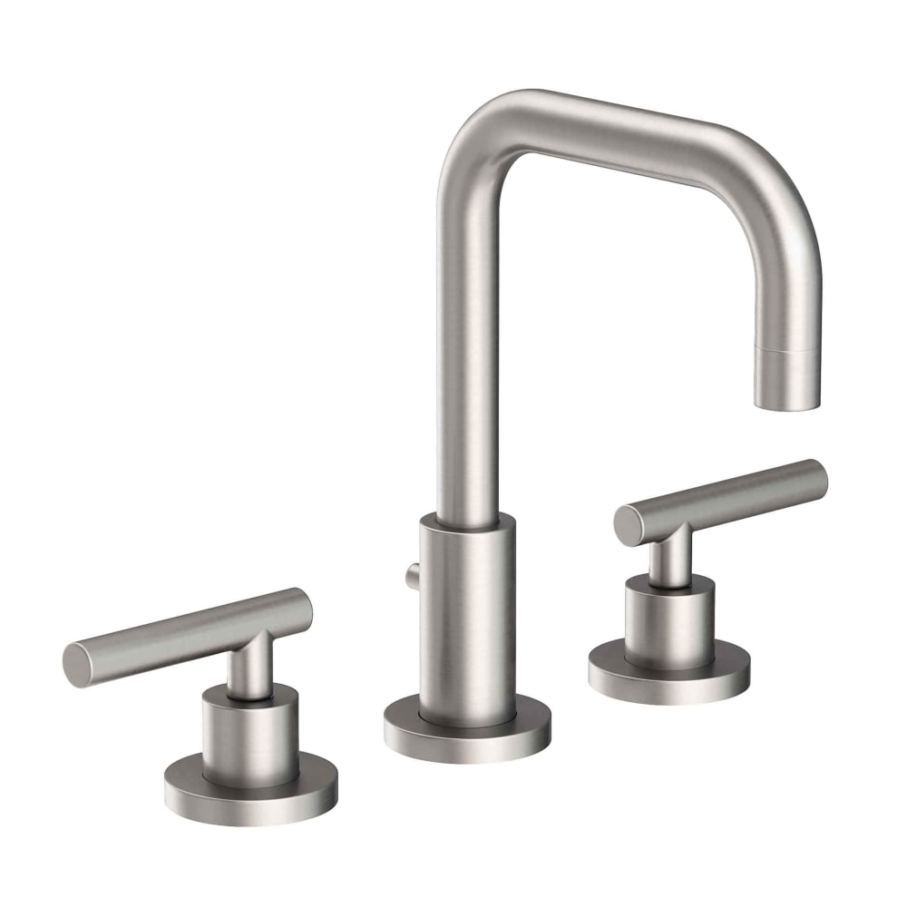 East Square 1.2 GPM Widespread Bathroom Faucet with Pop-Up Drain Assembly