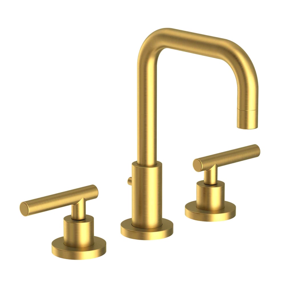 East Square 1.2 GPM Widespread Bathroom Faucet with Pop-Up Drain Assembly