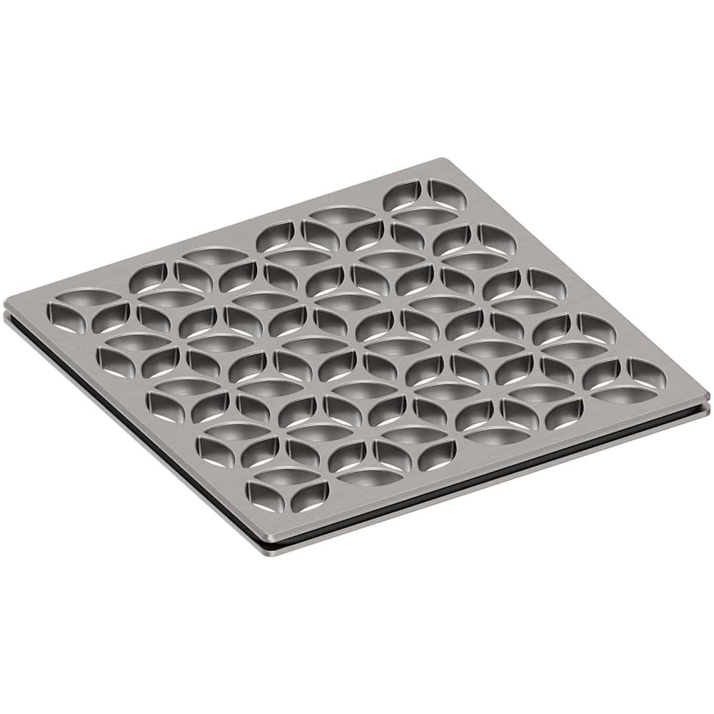 Decorative Drains 4" Square Shower Drain Grid
