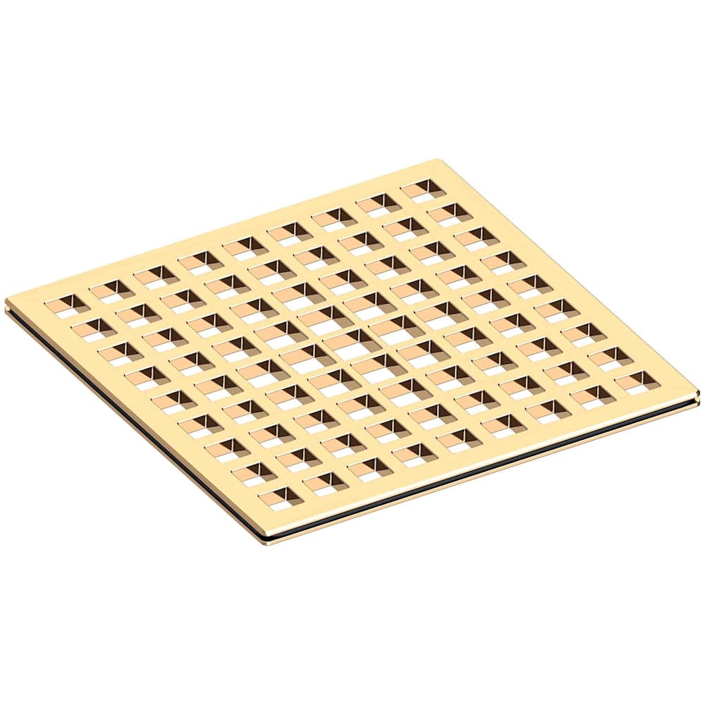 6" Square Shower Drain Grid