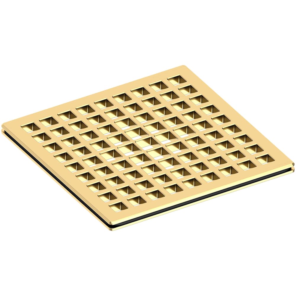 Decorative Drains 4" Square Shower Drain Grid