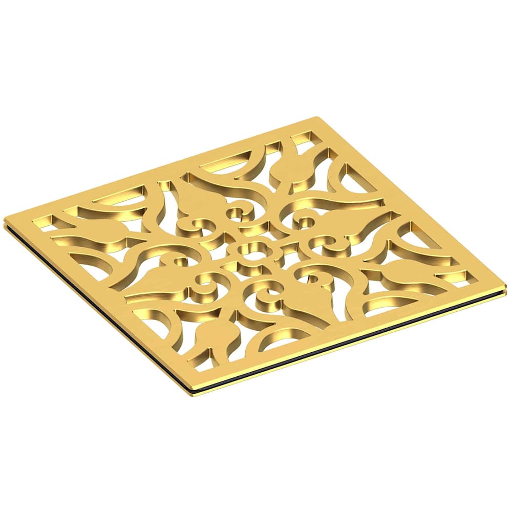Decorative Drains 6" Square Shower Drain Grid
