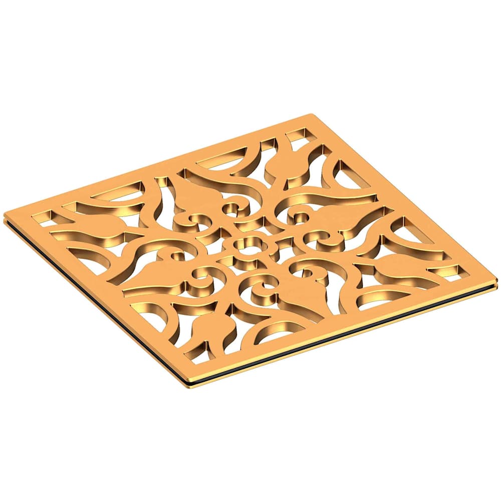 Decorative Drains 6" Square Shower Drain Grid
