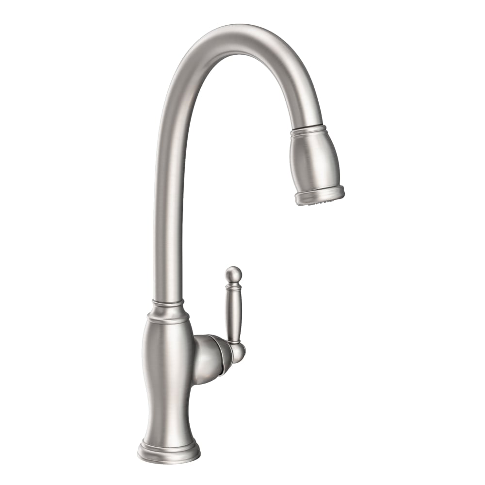 Nadya 1.8 GPM Single Hole Pull Down Kitchen Faucet