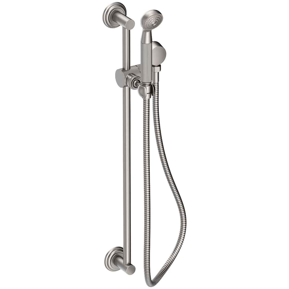 Single Function Wall Mount Handshower Kit with Slide Bar and Adjustable Bracket