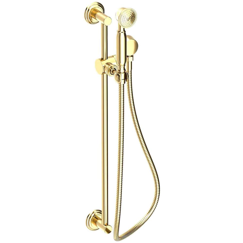 Single Function Wall Mount Handshower Kit with Slide Bar and Adjustable Bracket