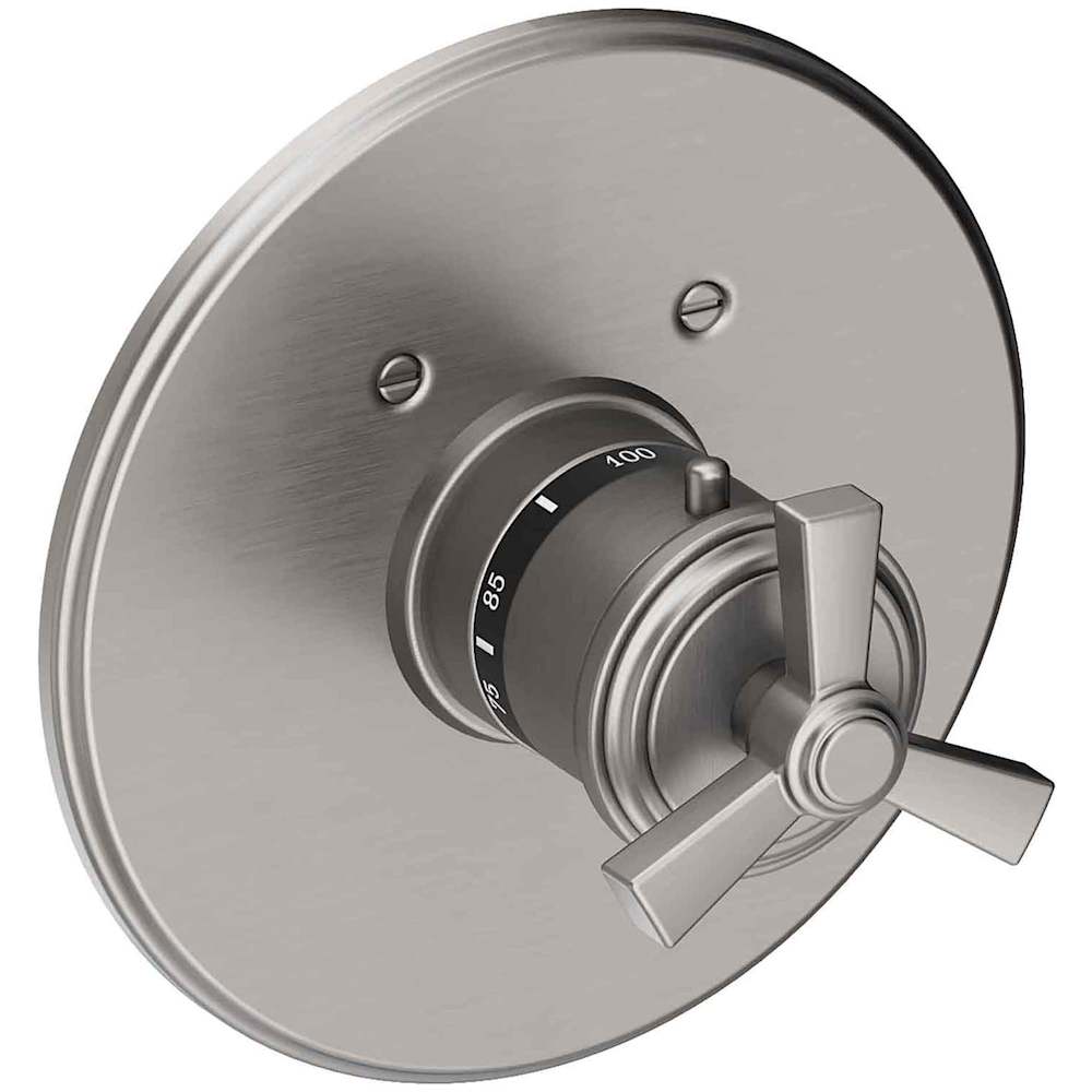Miro Thermostatic Valve Trim Only with 1 Cross Handles - Less Rough In