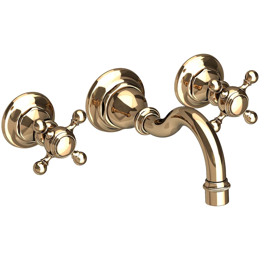 Victoria 1.2 GPM Wall Mounted Widespread Bathroom Faucet