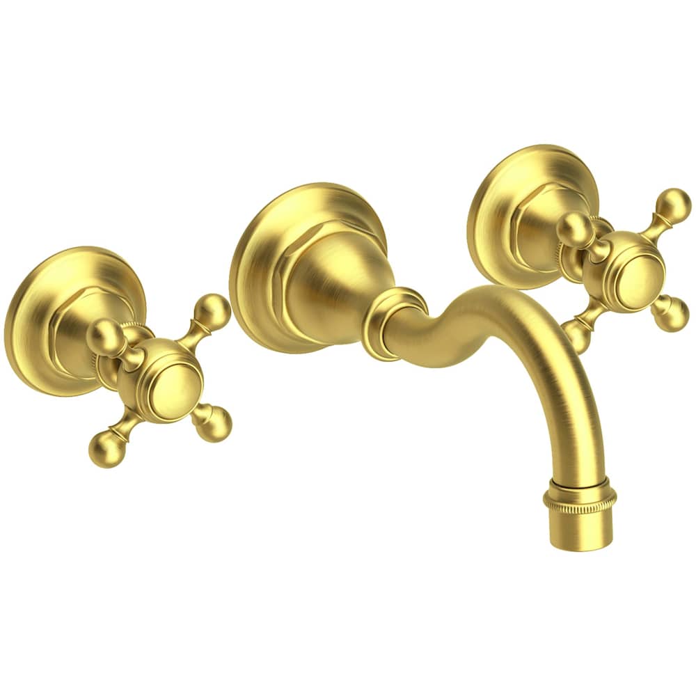 Victoria 1.2 GPM Wall Mounted Widespread Bathroom Faucet