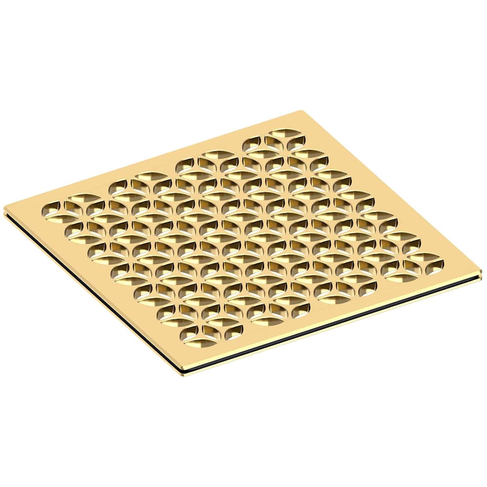 Decorative Drains 6" Square Shower Drain Grid