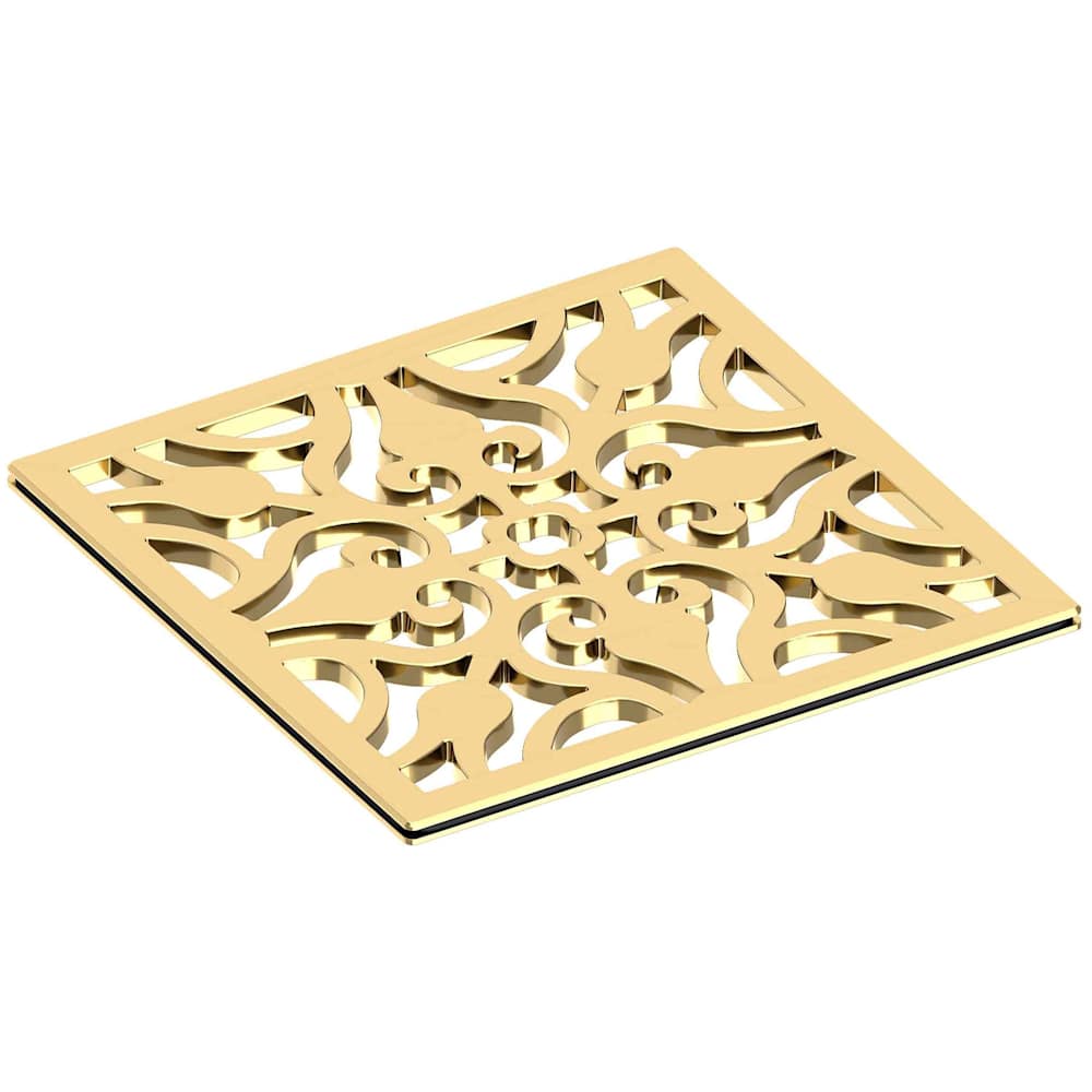 Decorative Drains 6" Square Shower Drain Grid