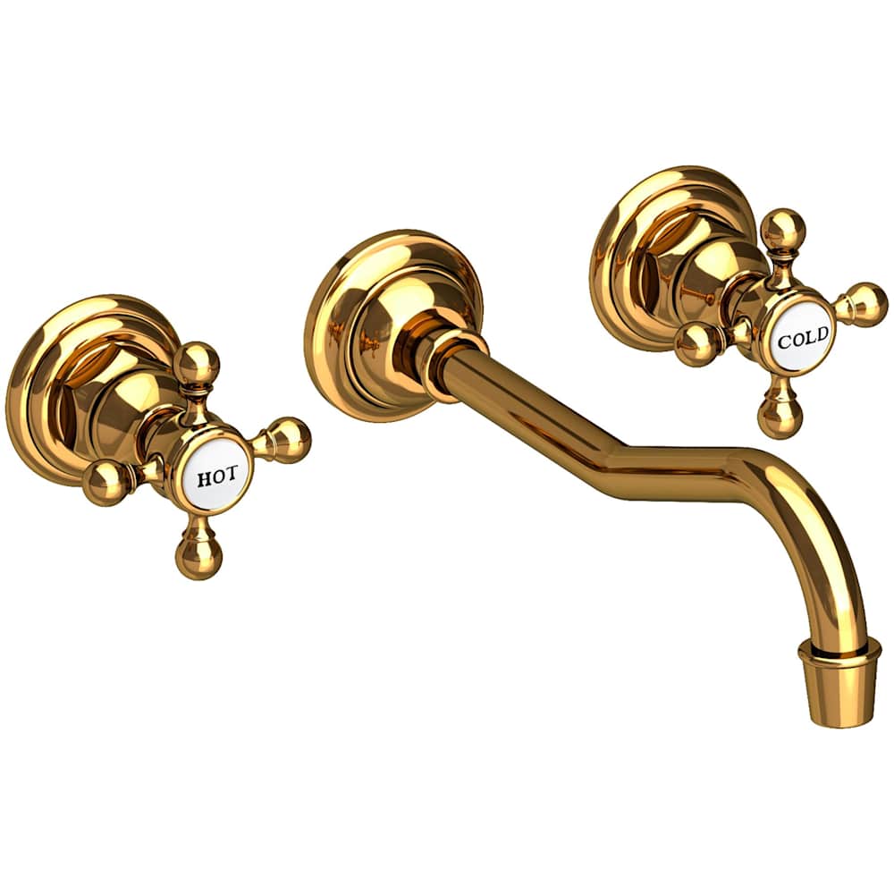 Chesterfield 1.2 GPM Wall Mounted Widespread Bathroom Faucet