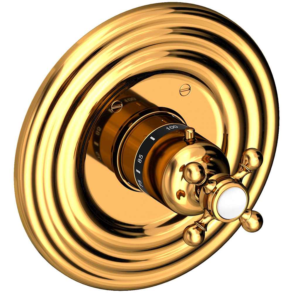 Astor Thermostatic Valve Trim Only with 1 Cross Handles - Less Rough In