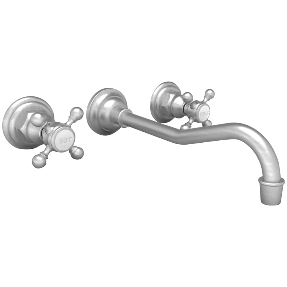 Chesterfield 1.2 GPM Wall Mounted Widespread Bathroom Faucet