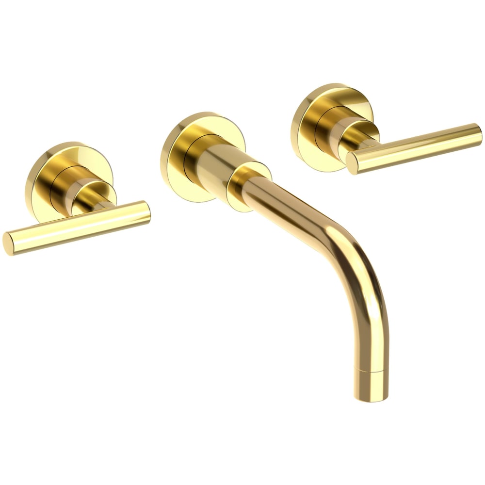 East Linear 1.2 GPM Wall Mounted Widespread Bathroom Faucet