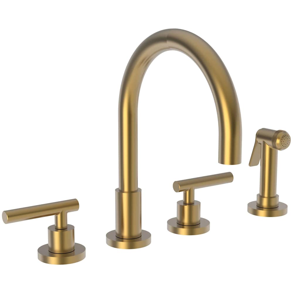 East Linear 1.8 GPM Widespread Kitchen Faucet