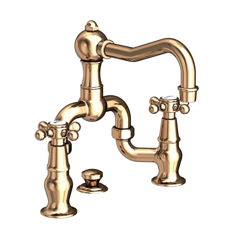 Chesterfield 1.2 GPM Bridge Bathroom Faucet with Pop-Up Drain Assembly