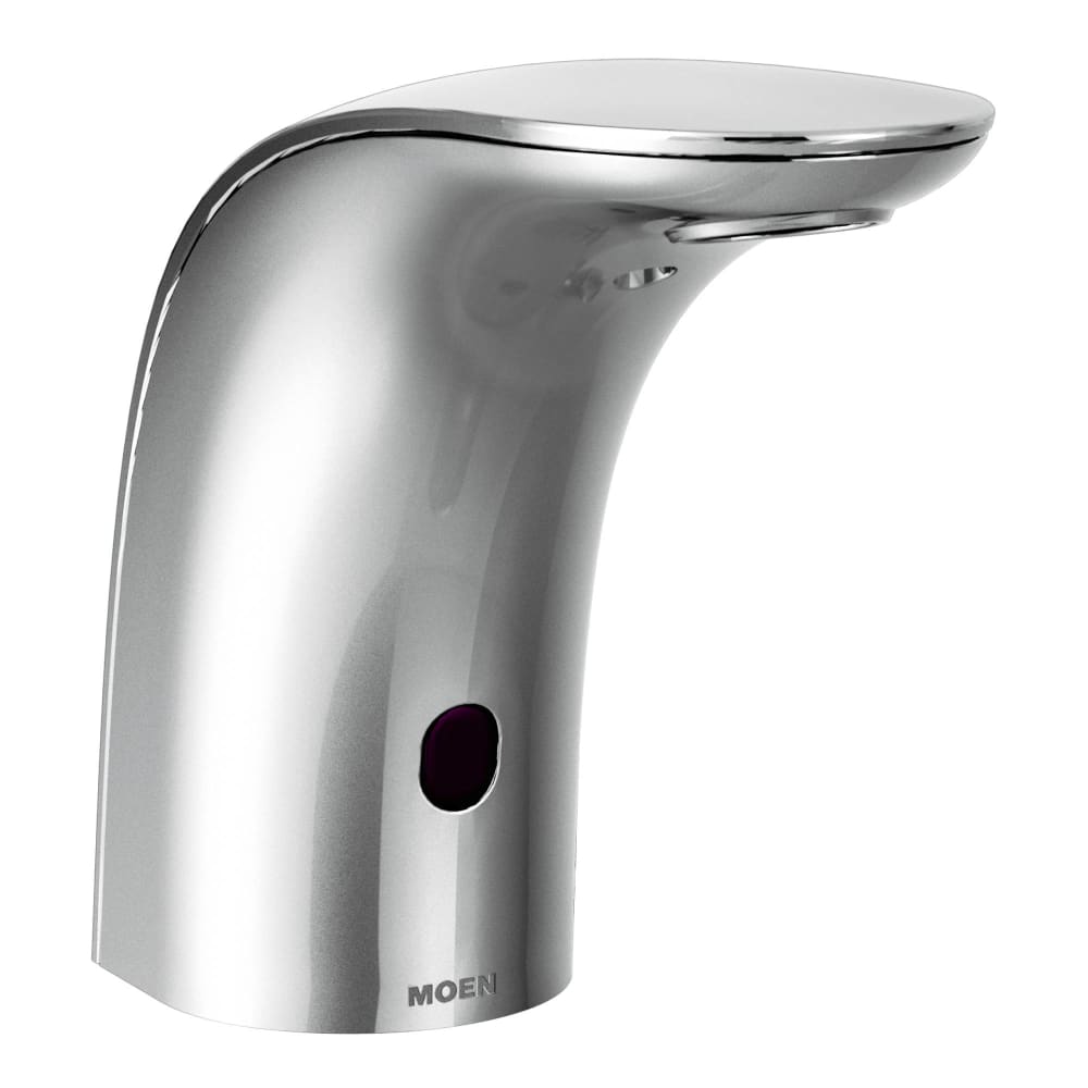 Moen M-POWER 0.5 GPM Single Hole Bathroom Faucet Chrome
