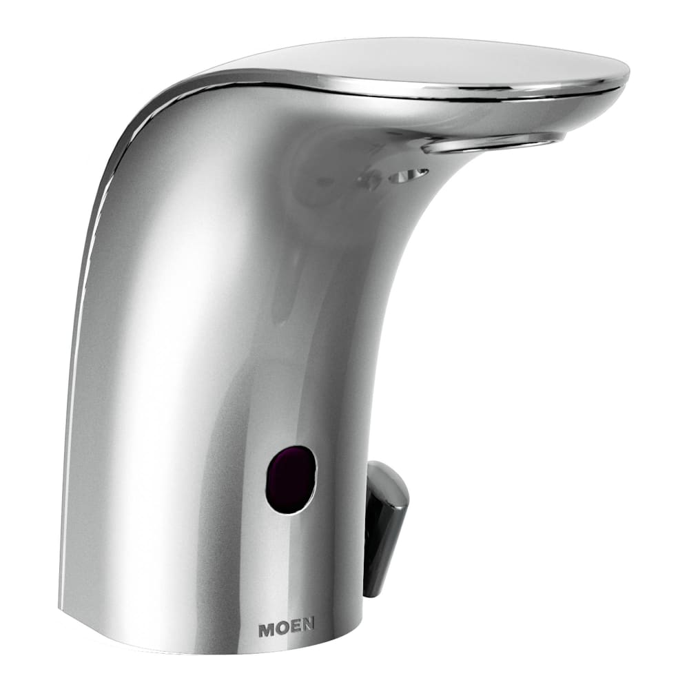 Moen M-POWER 0.5 GPM Single Hole Bathroom Faucet Chrome