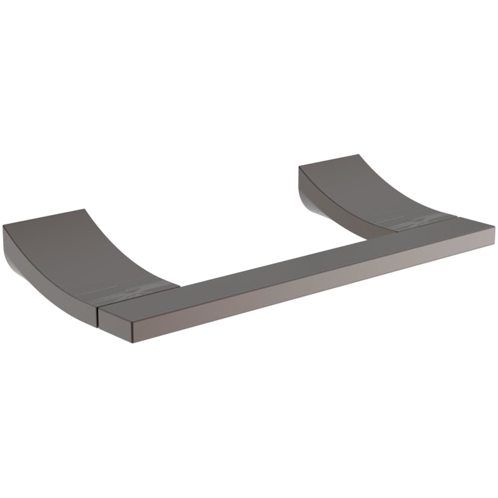 8-1/8" Double Post Toilet Paper Holder from the Secant Collection