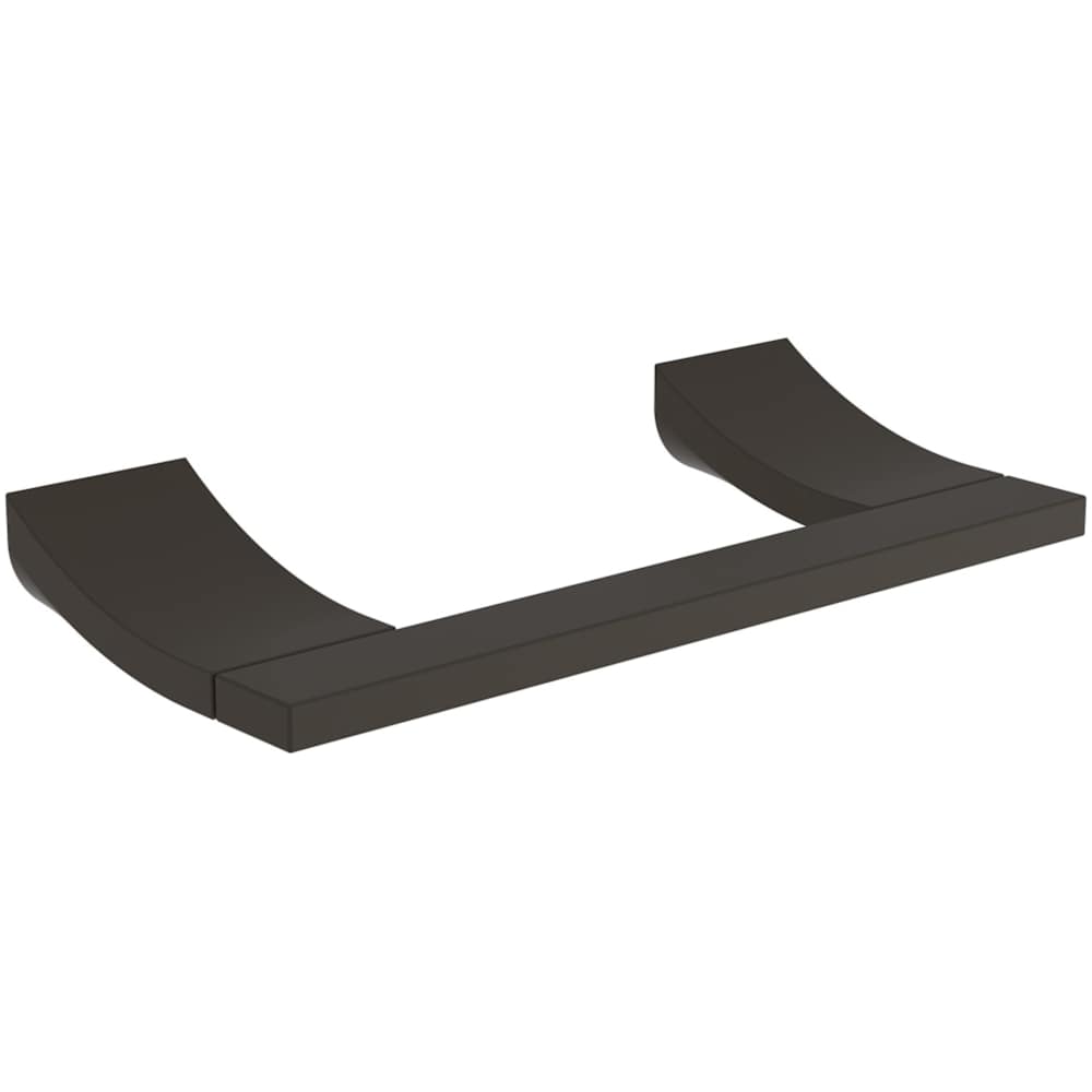 8-1/8" Double Post Toilet Paper Holder from the Secant Collection