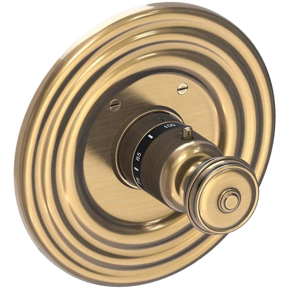 Seaport Thermostatic Valve Trim Only with Single Knob Handle - Less Rough In