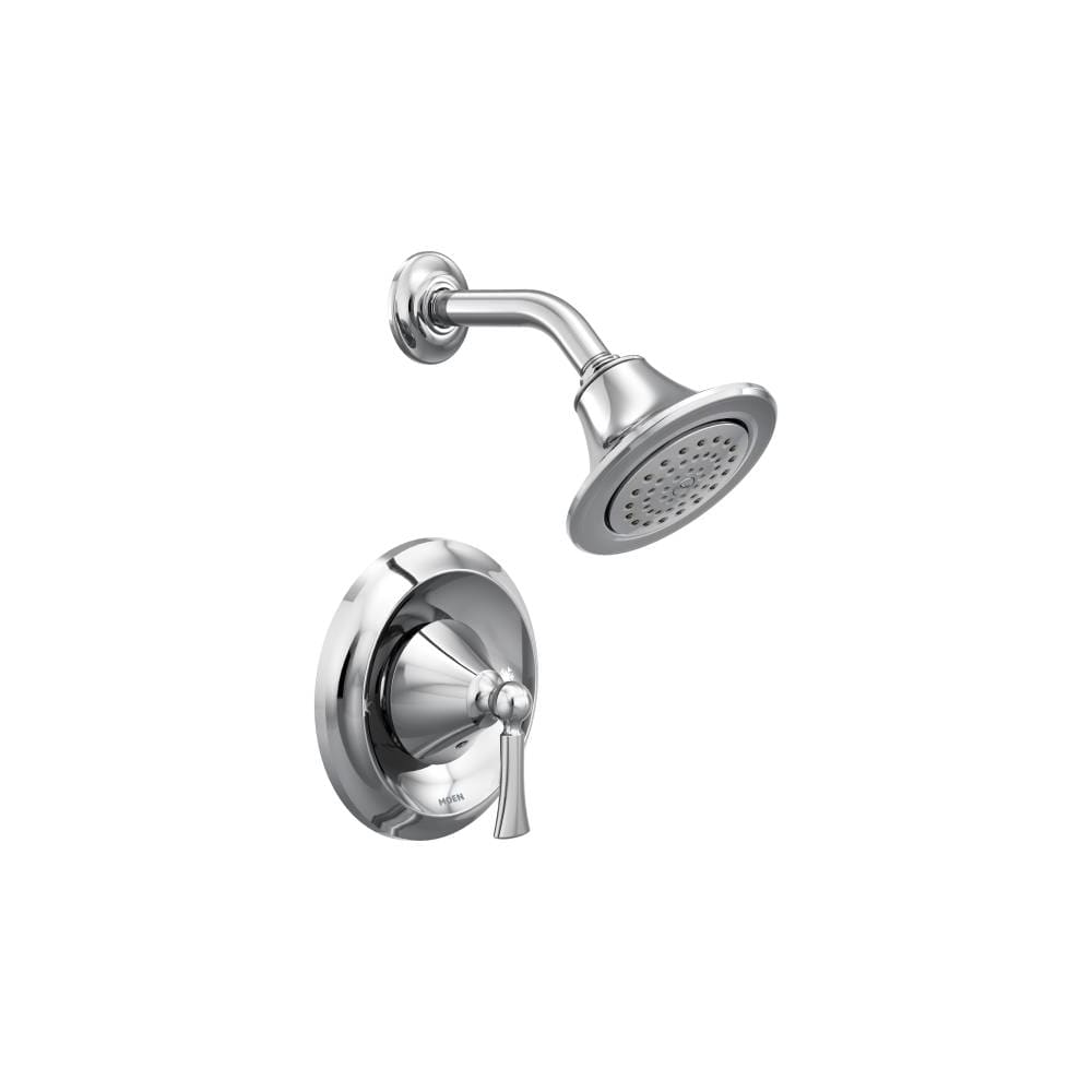 Moen Deck Mounted Roman Tub Filler Trim from the Banbury Collection (Valve Included) Chrome