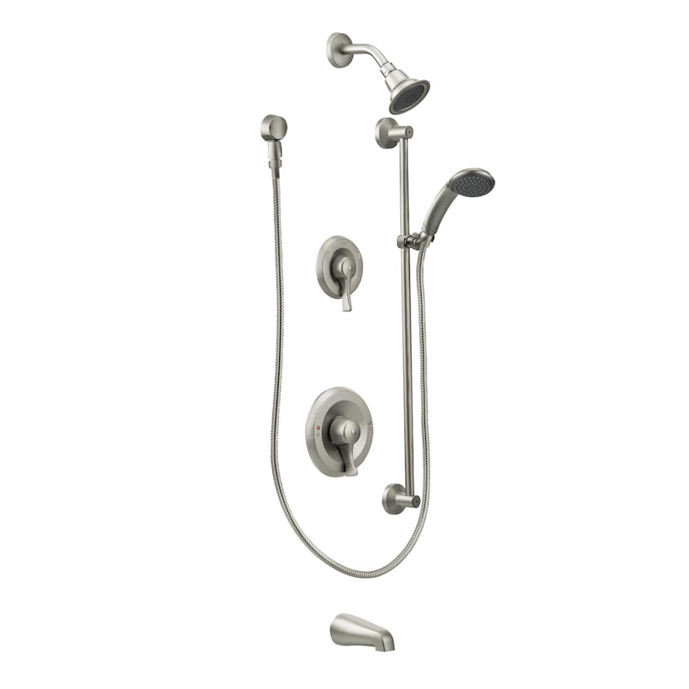 Moen Align 1.5 GPM Single Hole Pre-Rinse Pull Down Kitchen Faucet Spot Resist Stainless